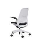 Steelcase - Series 1 Air Chair with Seagull Frame - Era Onyx / Seagull Frame