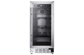 SPT - 92-Can Beverage Cooler - Stainless Steel
