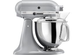 KitchenAid - Artisan Series 5 Quart Tilt-Head Stand Mixer - KSM150PSMC - Metallic Chrome