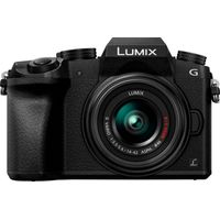 Panasonic - LUMIX G7 Mirrorless 4K Photo Digital Camera Body with 14-42mm f3.5-5.6 II Lens - DMC-G7