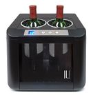 Vinotemp - 2-Bottle Thermoelectric Open Wine Cooler - Black