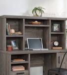 Sauder - Aspen Post Computer Hutch - Pebble Pine