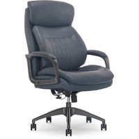 La-Z-Boy - Calix Big and Tall Executive Chair with TrueWellness Technology Office Chair - Slate