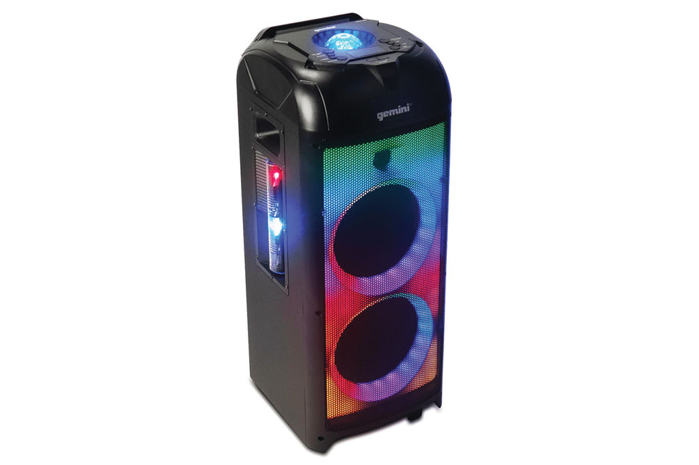 Gemini, Party Light Tower, BT Speaker, Dual 8