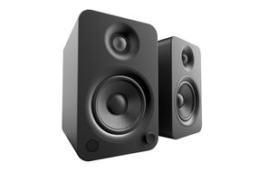 Kanto - YU4 Powered Bookshelf Speakers - Matte Black