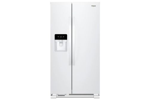 25 cu ft Side by Side, Water & Ice, E-Star, White