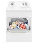 Whirlpool 7.0 CU FT Gas Dryer, WHITE