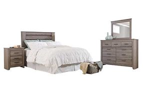 4 pc Bedroom, ZelenGrey Vintage Casual