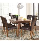 7 PC Centiar Dining Set Table and 6 Chairs