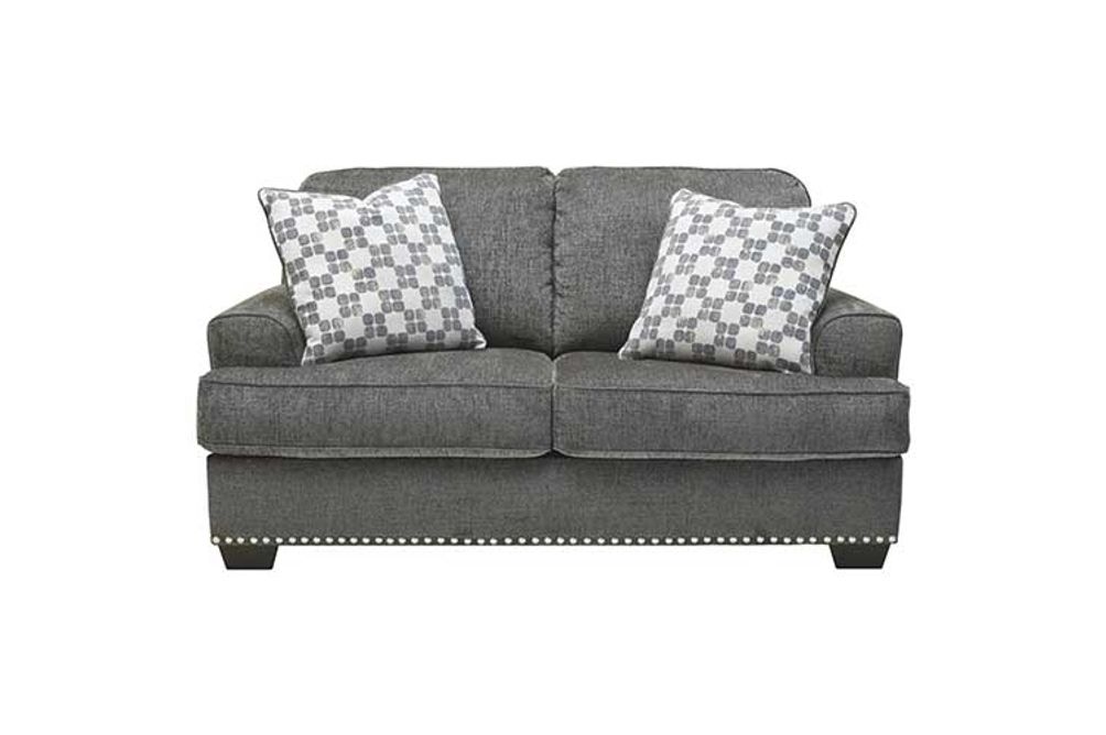 2 PC Baceno SlateSofa andLoveseat