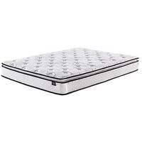 Sierra Sleep by Ashley 10 Inch Bonnell PT Queen Mattress-White