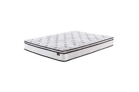 Sierra Sleep by Ashley 10 Inch Bonnell PT Queen Mattress-White