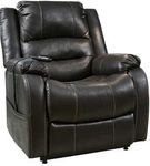 Signature Design by Ashley Yandel Power Lift Recliner-Black