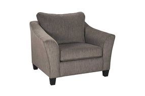 Signature Design by Ashley Nemoli Oversized Chair-Slate