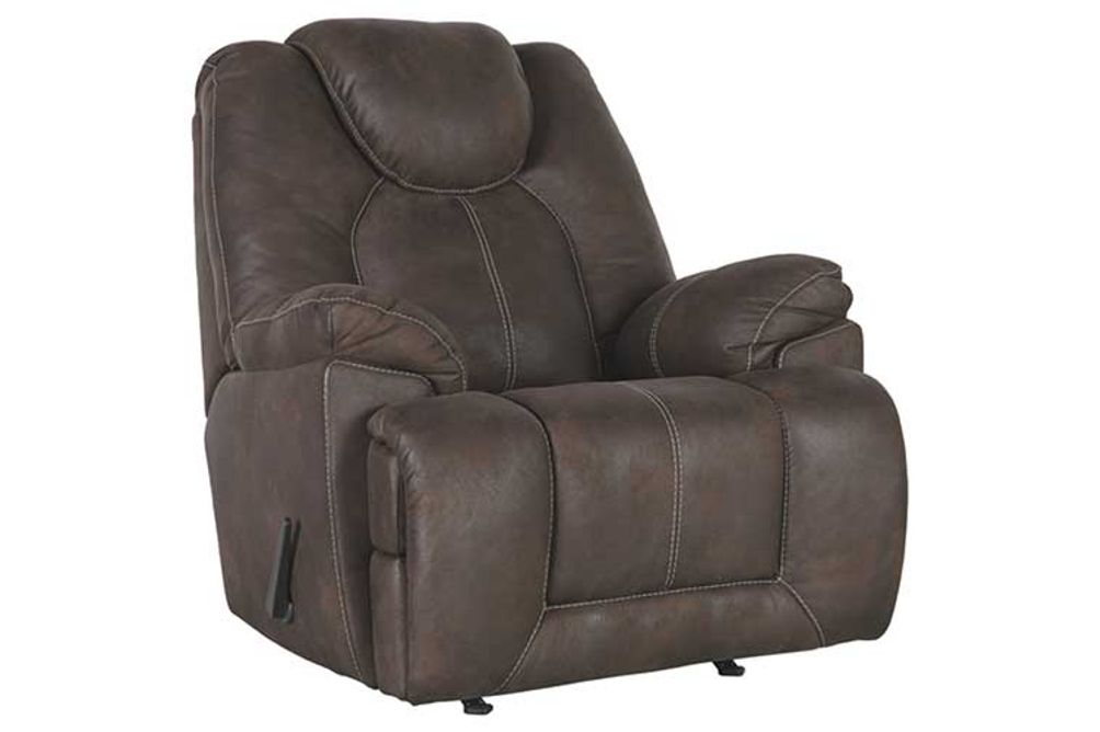 Signature Design by Ashley Warrior Fortress Recliner-Coffee