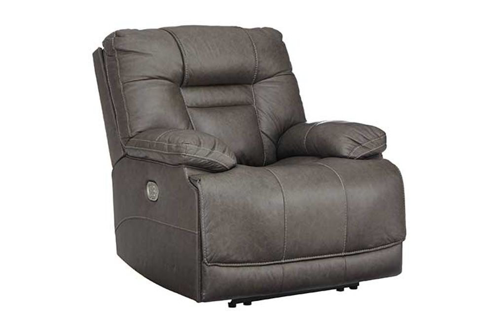 Signature Design by Ashley Wurstrow Power Recliner-Smoke