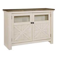 Signature Design by Ashley Bolanburg 50" TV Stand-White/Weathered Gray