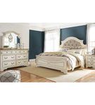 6PC Realyn Queen Panel Bed, DR, MR & 1NS