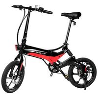 Bicicleta Eléctrica Plegable EB7 Elite Commuter Swagtron – Negra 