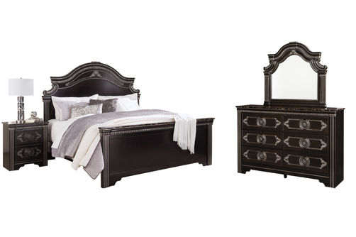 6PC Banalski King Bedroom