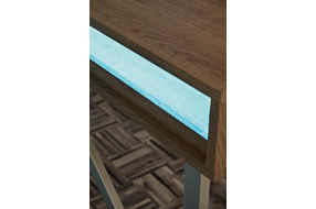 Gaming Desk Medium Birch Finish Barolli