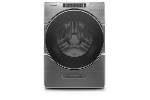 5.0 cu. ft. Front Load Washer, Chrome Shadow