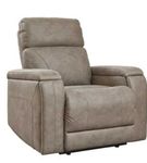 Signature Design by Ashley Rowlett Power Recliner-Fog