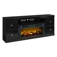 74" Shay Large TV Stand w/Fireplace Option