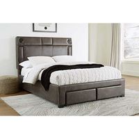 Mirlenz Queen Storage Bed W/ Sound