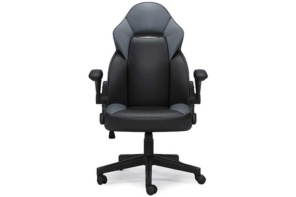 Lynxtyn (Gray/Black) Home Office Swivel Desk Chair