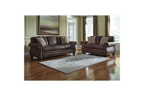 2PC Breville-EspressoSofa and Loveseat