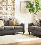 2PC Daylon Sofa/Loveseat, Graphite