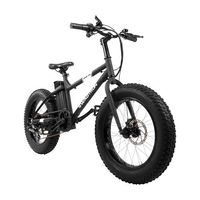 Swagtron, EB6 BlackElec Bike, 20" Fat Tire