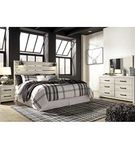 4PC CAMBECK QUEEN PANEL BED, DR, MR, NS