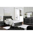 Signature Design by Ashley Kaydell Queen Upholstered Panel Bed, Dresser, Mirro