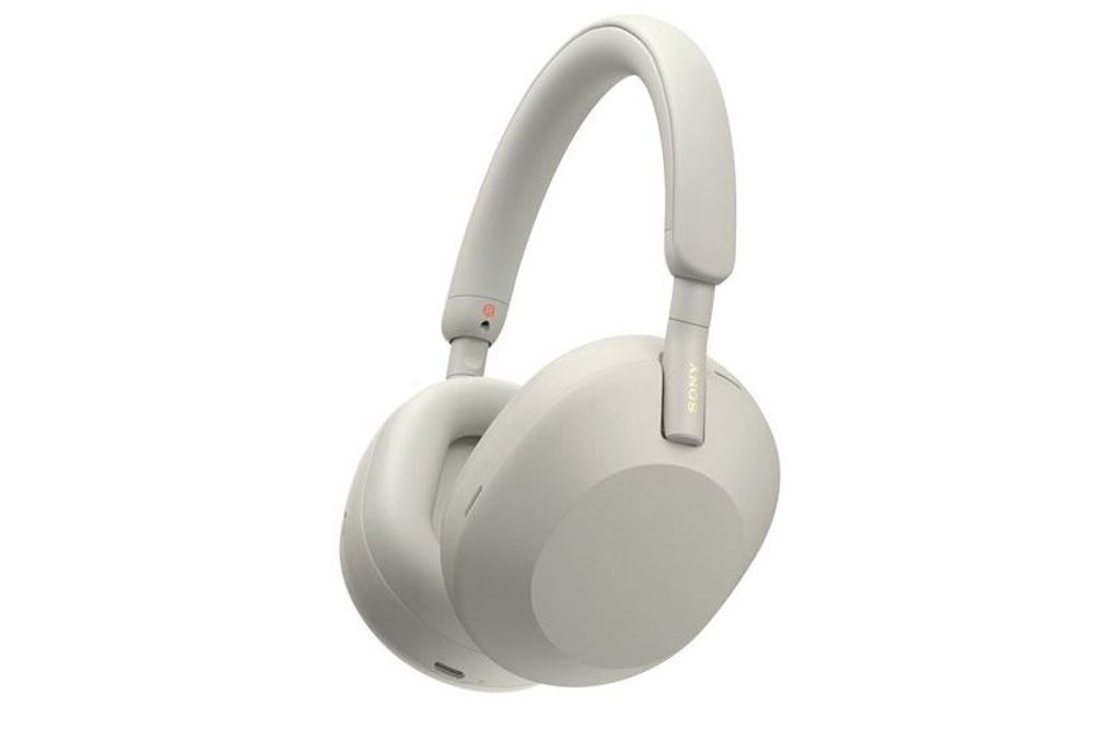 WIRELESS INDUSTRY LEADING NOISE CANCELING HEADPHONES SILVER