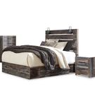 Signature Design by Ashley Drystan Queen Panel Bed with Storage, Chest and Nig