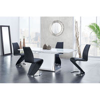 5PC D2279DT & D9002DC Table & 4 Chairs