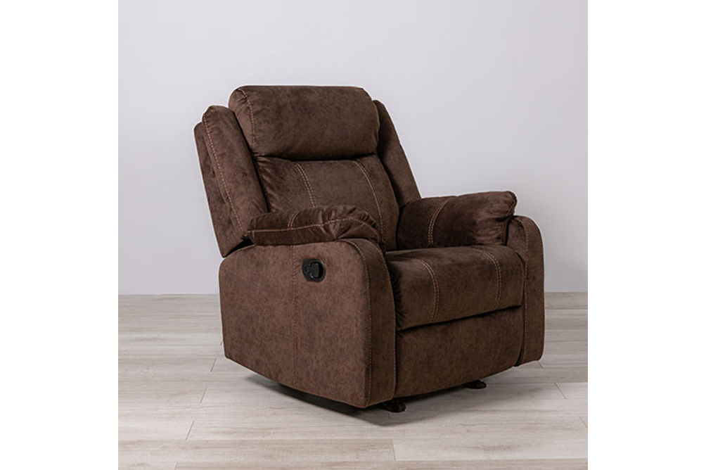 DOMINO GLIDER RECLINER COFFEE