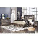 Drystan King Panel Bed with Storage, Dresser, Mirror and Nightstand-Multi