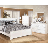 Signature Design by Ashley Bostwick Shoals King Panel Bed, Dresser, Mirror and