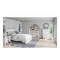 Signature Design by Ashley Altyra King Upholstered Storage Bed, Dresser, Mirro