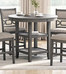 Signature Design by Ashley Wrenning Counter Height Dining Table and 4 Barstool