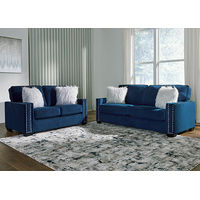 Signature Design by Ashley Wilclay Sofa and Loveseat -Ink