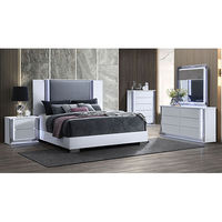 6PC YLime White Queen Bedroom QB, DR, MR, NS