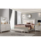 6PC PARIS QUEEN BEDROOM SET QB, DR, MR, NS