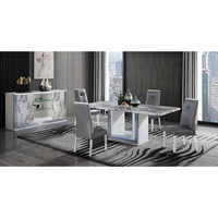 5PC Ylime Dining Table & Chairs (4)