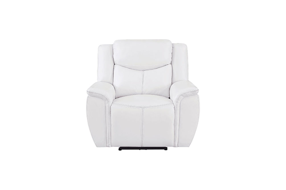 U5987 Power Recliner, White