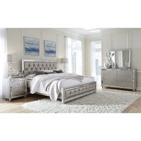 6PC Riley King Bedroom Set KB DR MR NS