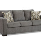 2PC Graytone Sofa & Loveseat, Gray